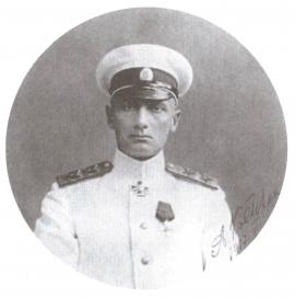 Вице-адмирал А. В. Колчак — командующий Черноморским флотом. Январь 1917 года